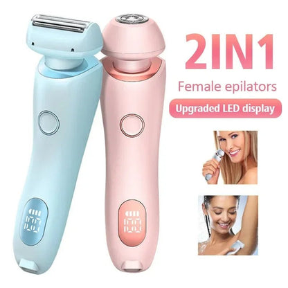 2 in 1 Women Body Shaver